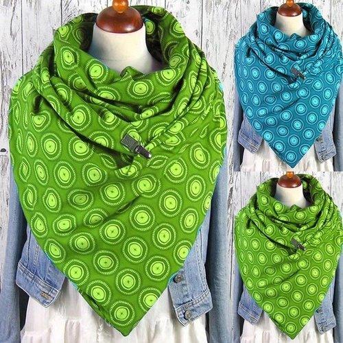 Winter Solid Retro Printing Shawl, iBuyXi.com, Online shopping store, women clothing, winter scarf, stylish shawl, free shipping, wrap scarf, casual design scarf