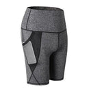 Workout Yoga Short, activewear shorts, mobile holder pocket, workout pats, iBuyXi.com