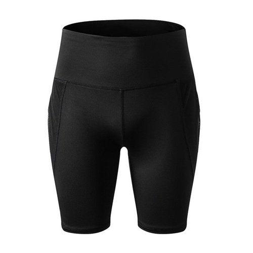 Workout Yoga Short, activewear shorts, mobile holder pocket, workout pats, iBuyXi.com