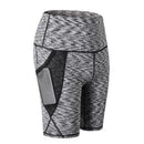 Workout Yoga Short, activewear shorts, mobile holder pocket, workout pats, iBuyXi.com