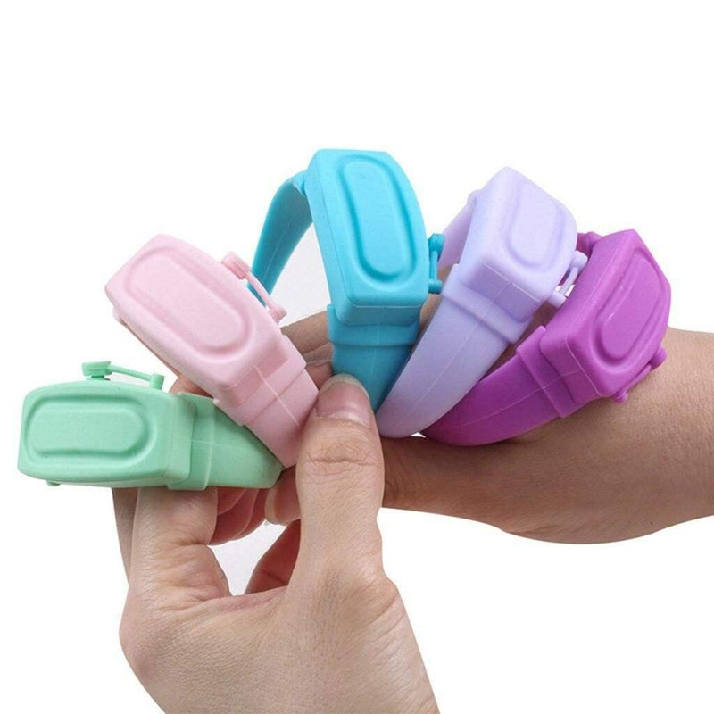 Wristband Sanitizer Dispenser, iBuyXi.com Shop Unique Selection, Wristband, Sanitizer, Sanitizer Dispenser, Clean Hands, Kills Germs, Portable