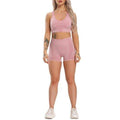 Yoga Set Sleeveless Tanks Shorts Fitness Gym Sportswear Breathable Summer Shorts Tracksuit Push-up Sport Suit. - ibuyxi.com