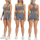 Yoga Set Sleeveless Tanks Shorts Fitness Gym Sportswear Breathable Summer Shorts Tracksuit Push-up Sport Suit. - ibuyxi.com